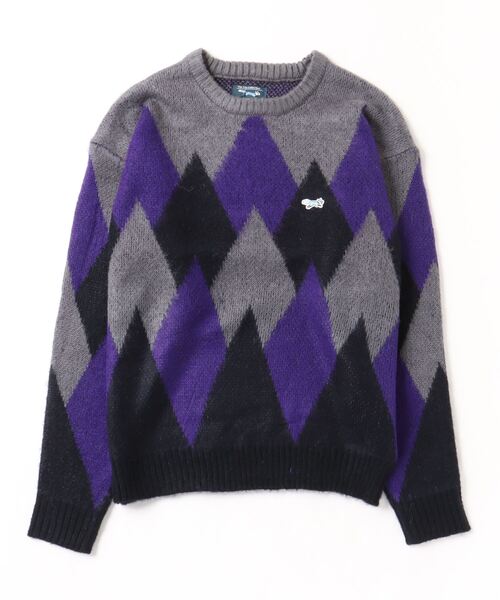 「PENNEYS」 長袖ニット L ブラウン メンズ_画像3