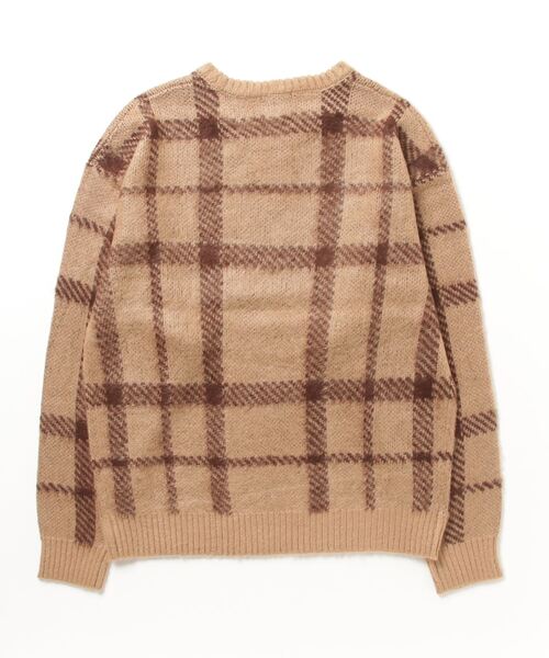 「PENNEYS」 長袖ニット L ブラウン メンズ_画像5