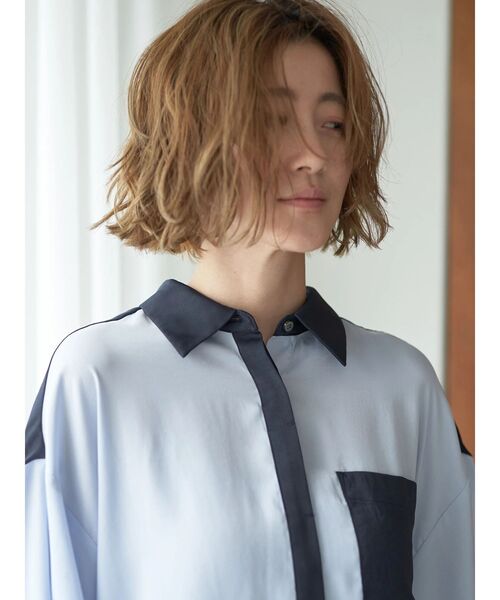 「Editt by YECCA VECCA」 半袖シャツ FREE ホワイト レディース_画像7