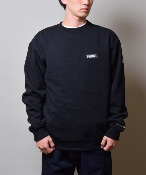 「Back Channel」 スウェットカットソー SMALL ワイン メンズ_画像8