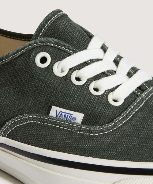 「VANS」 ローカットスニーカー 6.5 ダークオリーブ メンズの画像