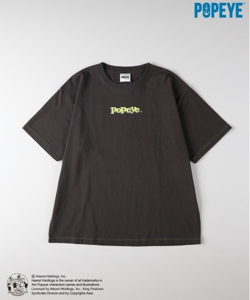 Right-on（ライトオン） tシャツ 「POPEYE」グラフィックプリントT
