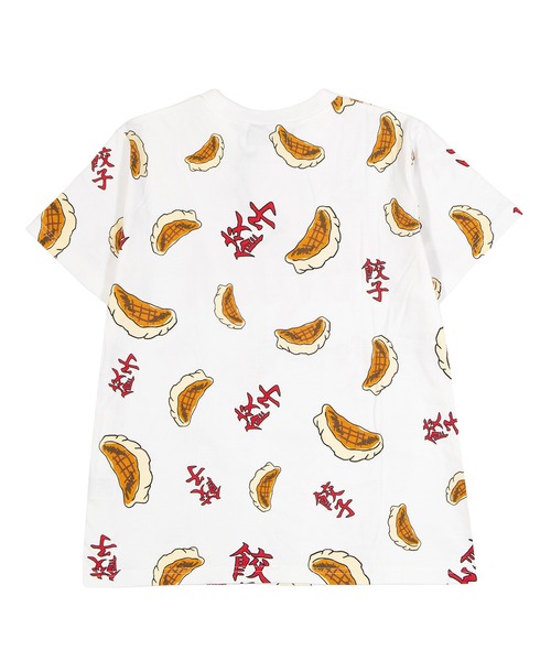最終値下げPUNYUS 大阪店舗限定 Tシャツ 新品未使用 サイズ4 プニュズ PUNYUS（プニュズ） tシャツ たこ焼き総柄Tシャツ レディース メンズ