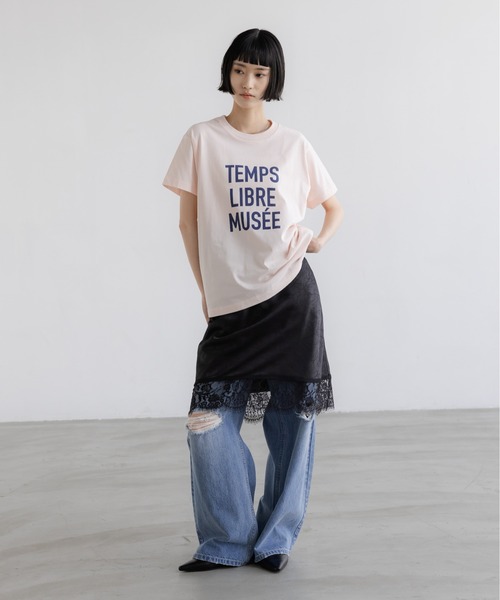 LOWRYS FARM（ローリーズファーム） tシャツ ロゴTEE 638388