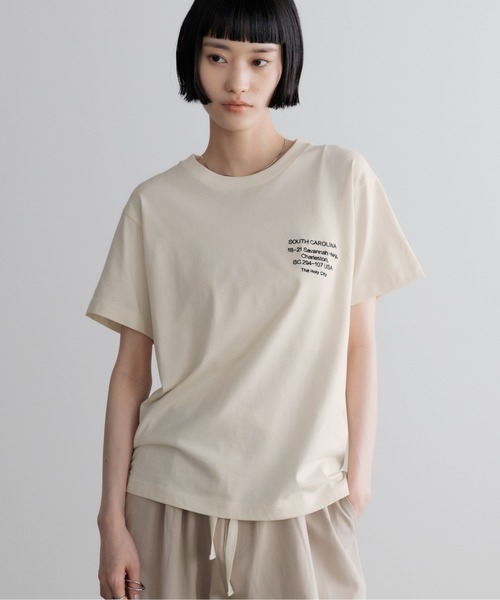 LOWRYS FARM（ローリーズファーム） tシャツ ロゴTEE 638388