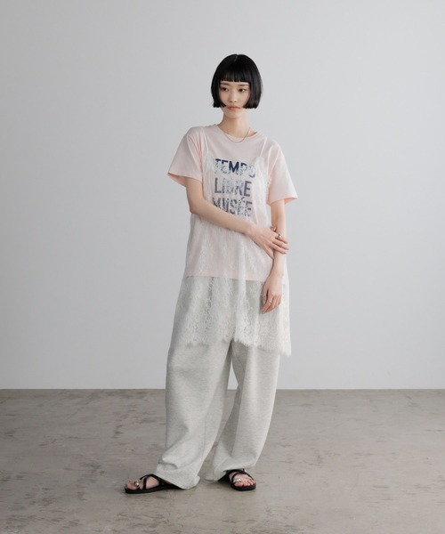 LOWRYS FARM（ローリーズファーム） tシャツ ロゴTEE 638388