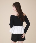 ニット セーター off-shoulder s...の詳細画像4