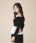 ニット セーター off-shoulder s...の詳細画像3