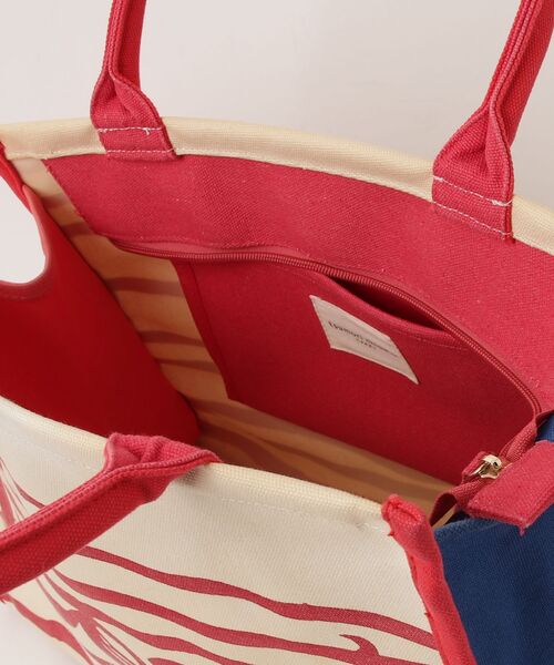 「tsumori chisato CARRY」 ハンドバッグ - レッド レディース_画像4