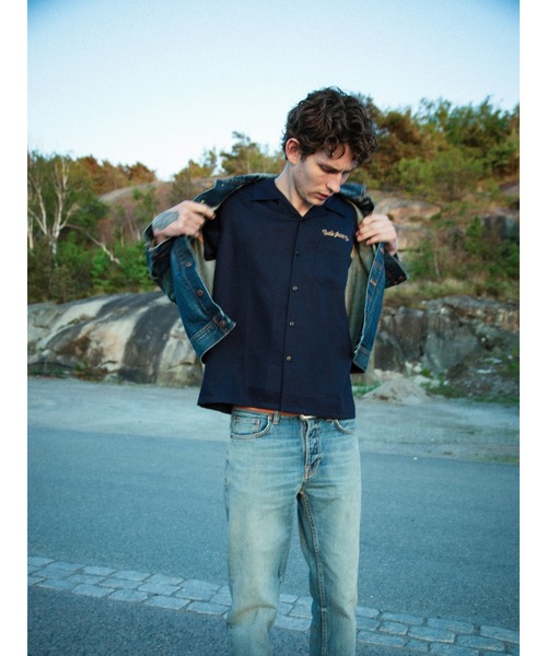 Nudie Jeans（ヌーディージーンズ） シャツ Arthur Bowling Shirt 8