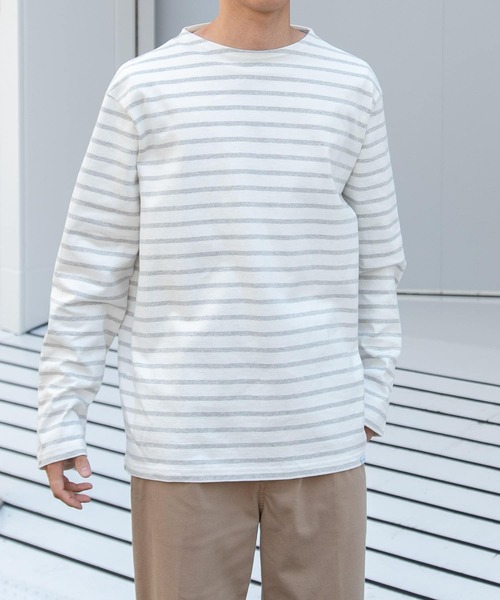 「FORK&SPOON」 長袖Tシャツ 5 ブラウン系その他 メンズ_画像2