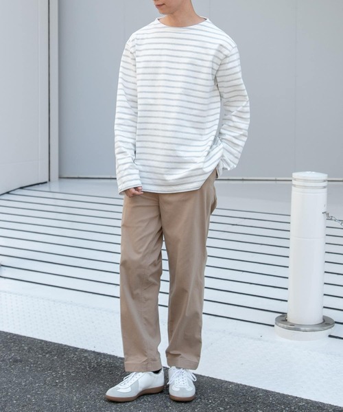 「FORK&SPOON」 長袖Tシャツ 5 ブラウン系その他 メンズ_画像6