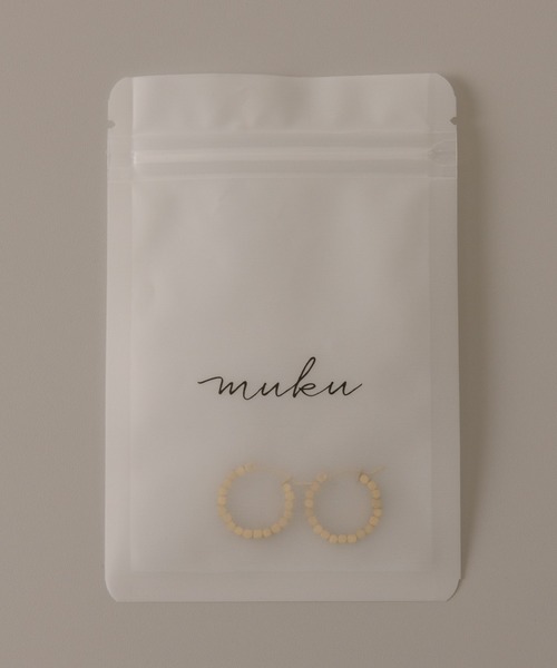 「muku」 ピアス（両耳用） FREE ゴールド レディース_画像6