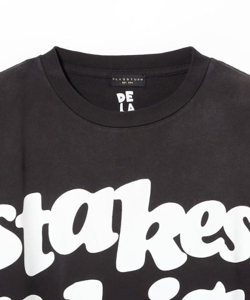 F-LAGSTUF-F（フラグスタフ） tシャツ stakes is high TEE De La Soul