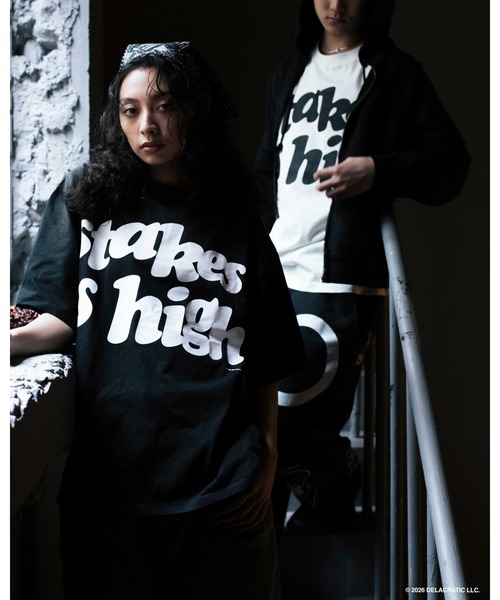 F-LAGSTUF-F（フラグスタフ） tシャツ stakes is high TEE De La Soul