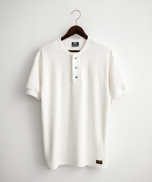 KRIFF MAYER（クリフメイヤー） tシャツ ワンポイントロゴ針抜き