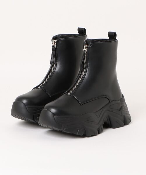 「Shoes in Closet」 ショートブーツ M ブラック レディース_画像6