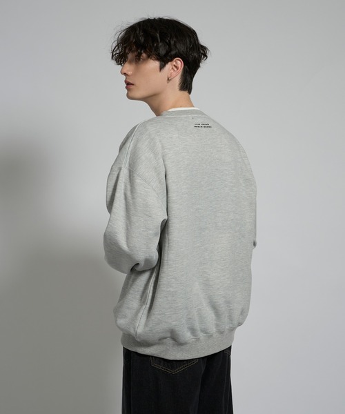 「kutir」 スウェットカットソー MEDIUM 杢グレー メンズ_画像5