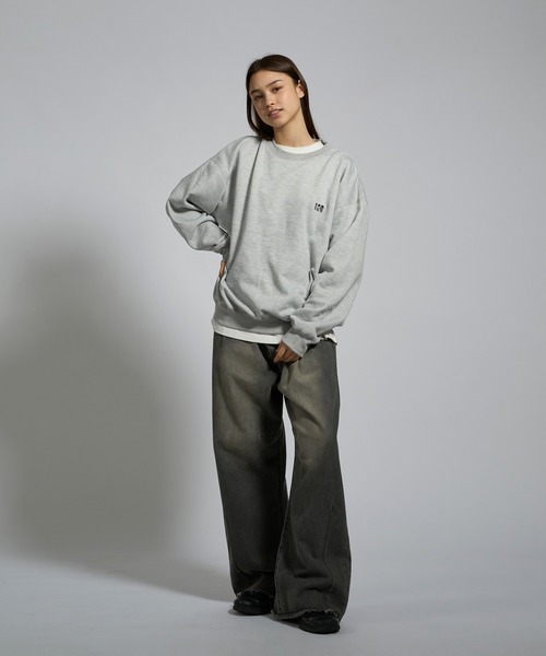 「kutir」 スウェットカットソー MEDIUM 杢グレー メンズ_画像6