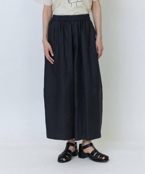 LOISIR パンツ 「5月ベストセラーブランド内4位」リネンツイルボトル