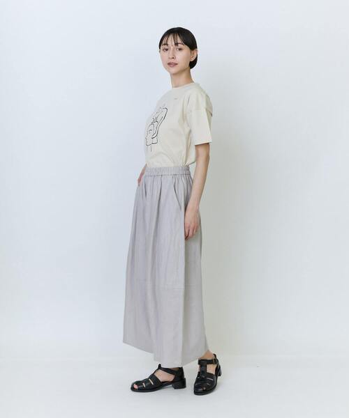LOISIR パンツ 「5月ベストセラーブランド内4位」リネンツイルボトル