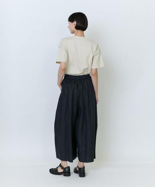LOISIR パンツ 「5月ベストセラーブランド内4位」リネンツイルボトル