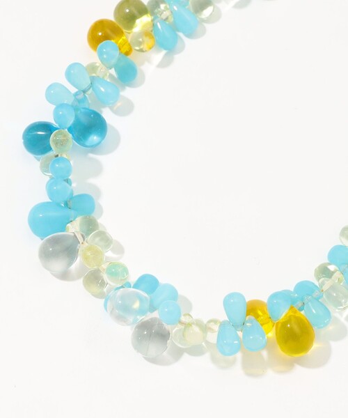 ネックレス AGLAGLA Grape Glass Beads ネックレス レディースの画像