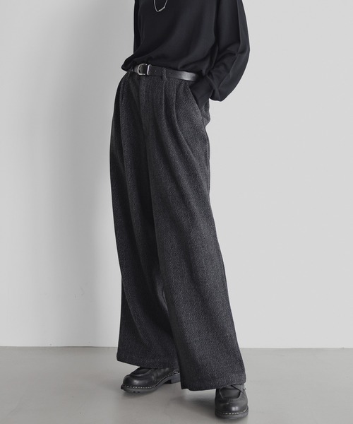「remer」 スラックス MEDIUM ブラウン メンズ_画像7