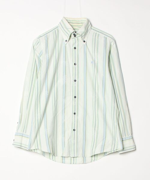 BURBERRY BLACK LABEL ストライプシャツ 長袖 2 BURBERRY BLACK LABEL（バーバリーブラックレーベル） ストライプ柄