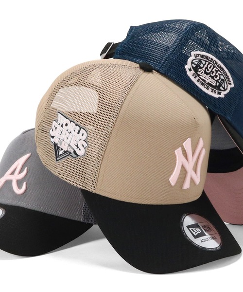 メッシュキャップ　2個セット NEW ERA（ニューエラ） メッシュキャップ キャップ 帽子 紫外線カット