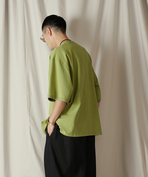 「Aphlotus」 半袖Tシャツ MEDIUM クリーム メンズ_画像3