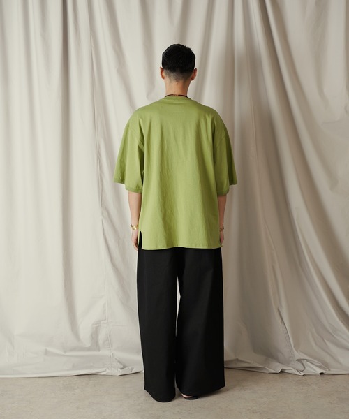 「Aphlotus」 半袖Tシャツ MEDIUM クリーム メンズ_画像8