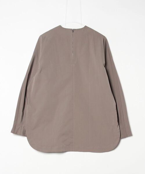 HYKE（ハイク） TASLAN TWILL TOP プルオーバーブラウス 2 グレー 
