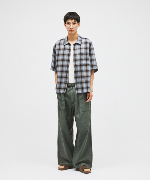 ISSEY MIYAKE MEN(イッセイミヤケメン) ベルテッドベイカーパンツ ベルテッドベイカーパンツ 中古・古着通販】ISSEY MIYAKE MEN