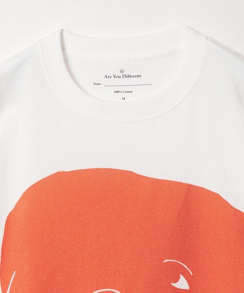 6 tシャツ 半袖 「別注」「Are You Different for 6」TWO PEOPLE RED/T
