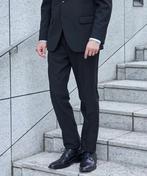 「TETE HOMME」 スーツ MEDIUM ブラック メンズ_画像3