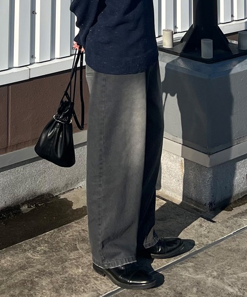 「PICSAS」 デニムパンツ M ブラック メンズ_画像8