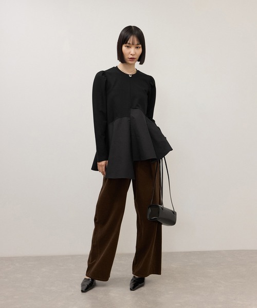 ADAM ET ROPE'（アダムエロペ） tシャツ 「WEB限定」・「定番」フリル