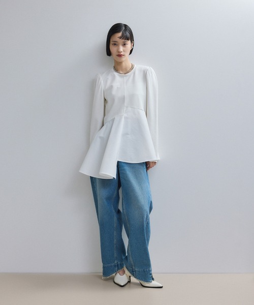 ADAM ET ROPE'（アダムエロペ） tシャツ 「WEB限定」・「定番」フリル
