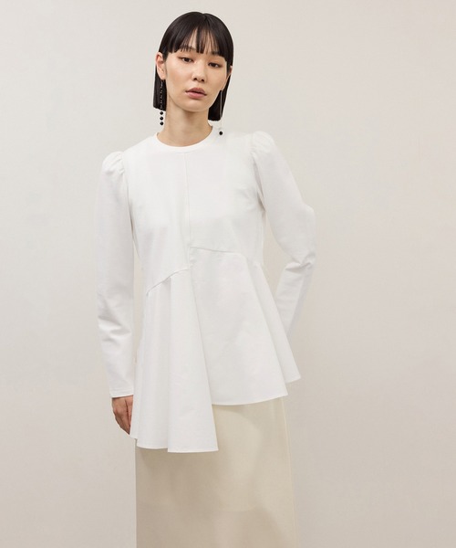 ADAM ET ROPE'（アダムエロペ） tシャツ 「WEB限定」・「定番」フリル