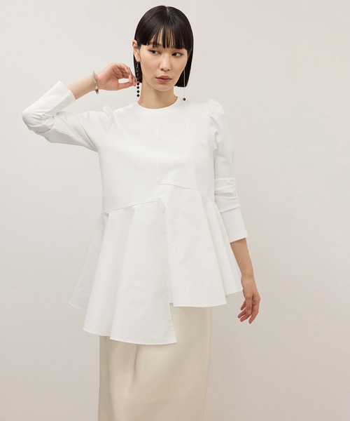 ADAM ET ROPE'（アダムエロペ） tシャツ 「WEB限定」・「定番」フリル