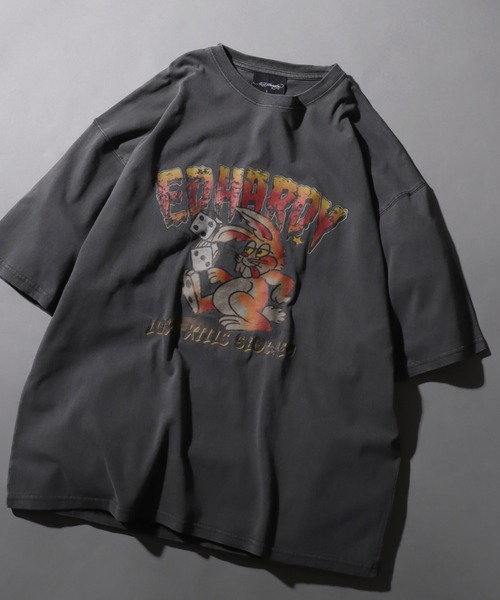 Ed Hardy（エド・ハーディー） 7分袖Tシャツ M グレー系その他2 メンズ