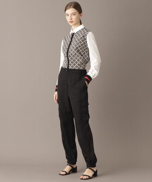 「DRESSTERIOR」 長袖シャツ 34 ベージュ系その他4 レディース_画像3