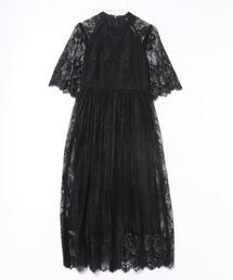 Dorry Doll ドレス 袖付き総レースワンピースドレス : ZOZOTOWN