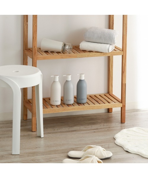 Francfranc（フランフラン） バス トイレ ディスペンサーセット グレー