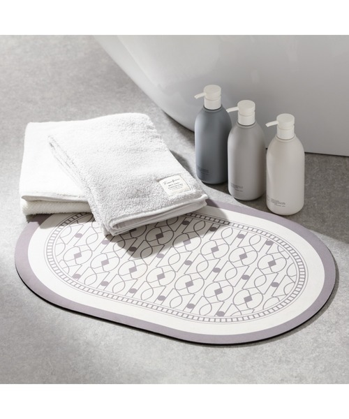 Francfranc（フランフラン） バス トイレ ディスペンサーセット グレー