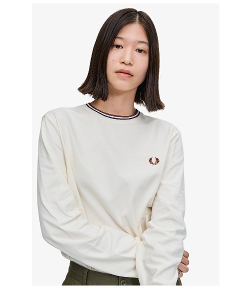 FRED PERRY ロンT FRED PERRY（フレッドペリー） tシャツ Twin Tipped Long Sleeve T