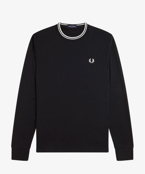 フレッドペリー　FRED PERRY ロンT メンズMサイズ FRED PERRY（フレッドペリー） tシャツ Twin Tipped Long Sleeve T
