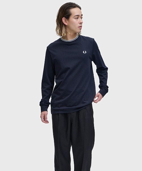 FRED PERRY（フレッドペリー） tシャツ Twin Tipped Long Sleeve T