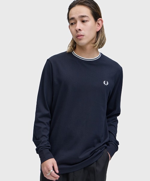 FRED PERRY（フレッドペリー） tシャツ Twin Tipped Long Sleeve T